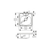 KSS-5050 Мойка из нержавеющей стали KAISER 500x500